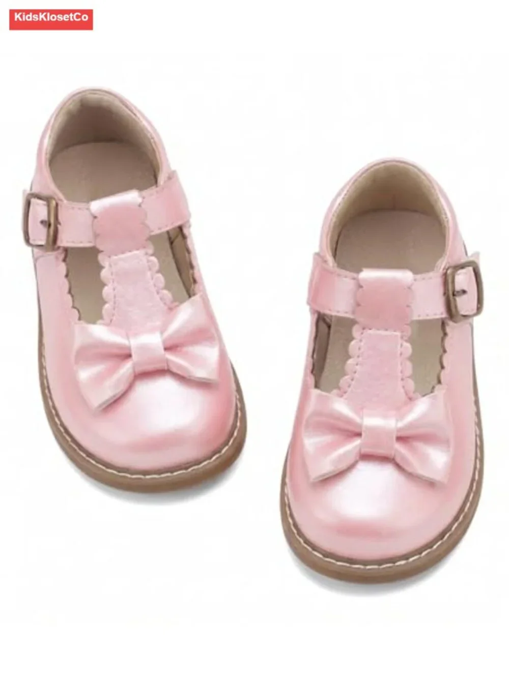 Toddler Girl Mary Jane Dress Shoes Hook & Loop Flats